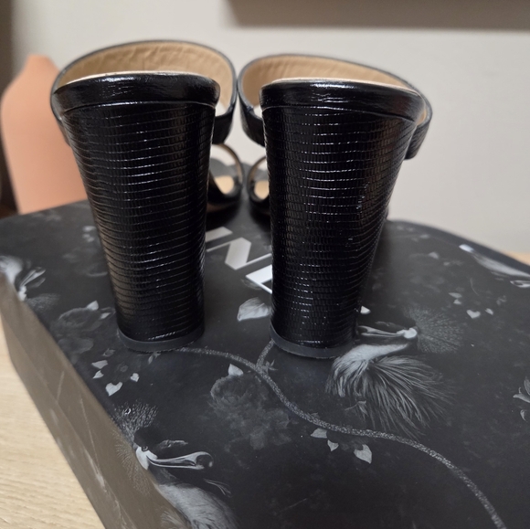 Inez Sara Black Lizard Size 9 - Picture 3 of 7